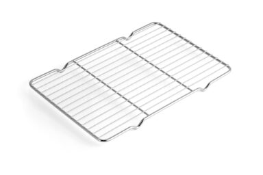 Stainless steel cooling racks ideal for baking, roasting, and cooling baked goods in the kitchen. Du.