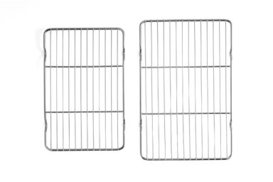 Stainless steel cooling racks ideal for baking, roasting, and cooling baked goods in the kitchen. Du.