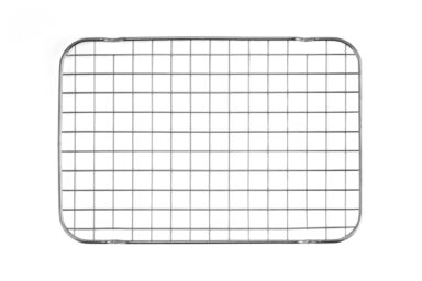 Stainless steel cooling rack for baking and kitchen use, durable and rust-resistant.
