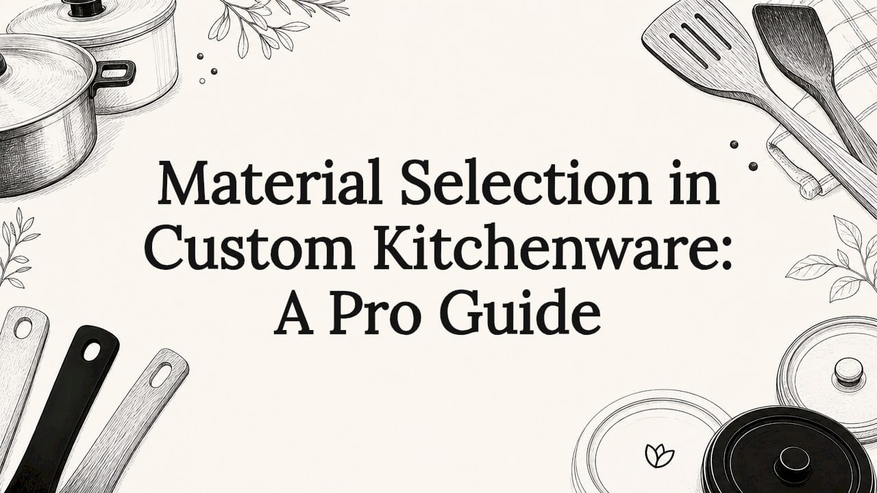 Material Selection in Custom Kitchenware: A Pro Guide